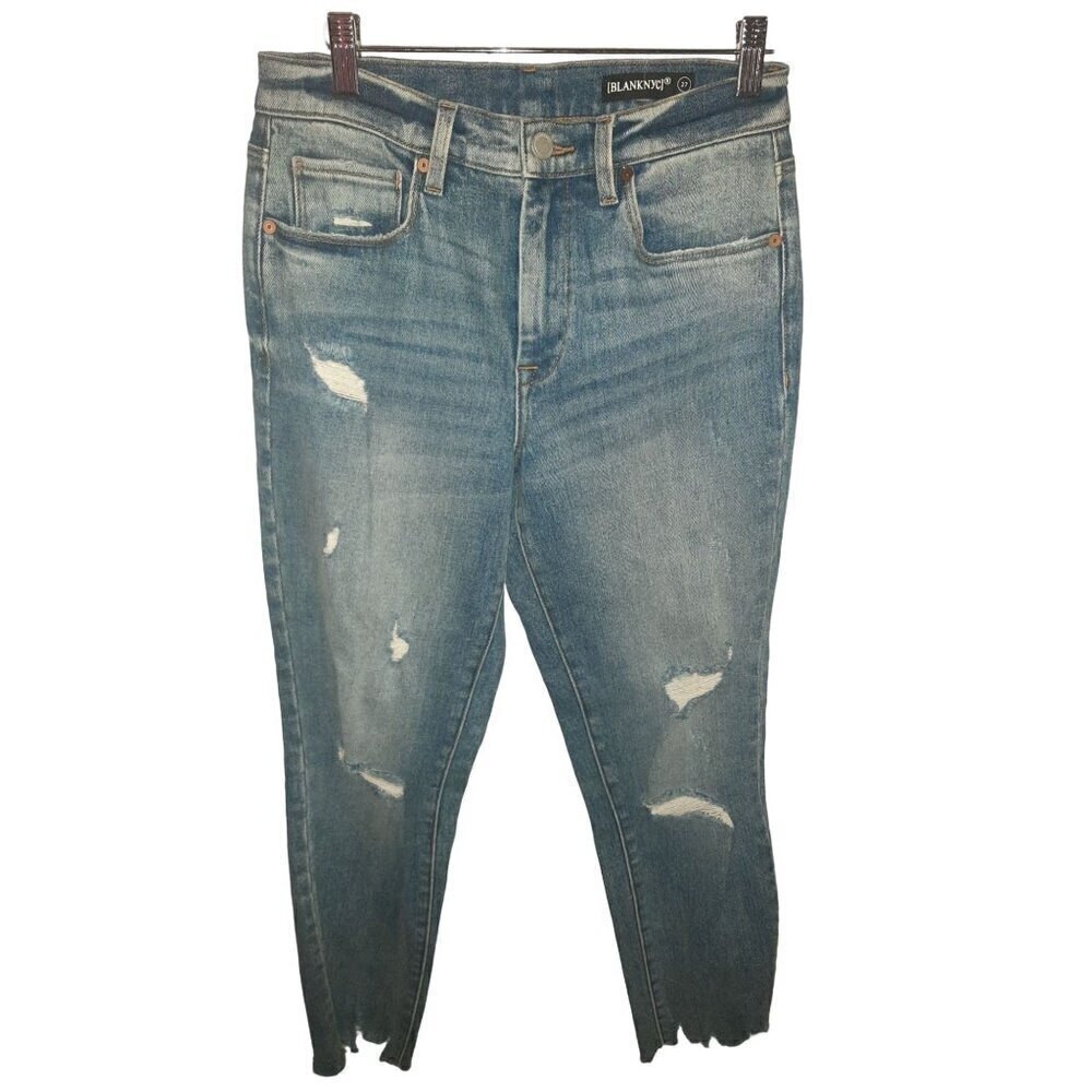 BLANK NYC Women's Jeans Size 27 Slight Distressing
